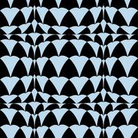 geometrisch nahtlos Muster mit abstrakt Formen. optisch Illusion Vektor Hintergrund