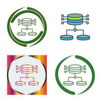 Vektorsymbol für strukturierte Daten vektor