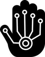 verdrahtet Handschuhe Vektor Symbol