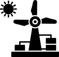 Wind Energie Vektor Symbol