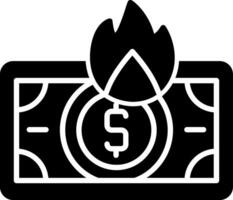 Symbol für Feuervektor vektor