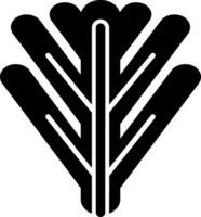 Philodendron Xanadu Vektor Symbol