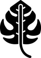 Monstera Vektor Symbol