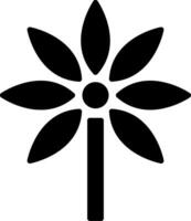 Schefflera Vektor Icon