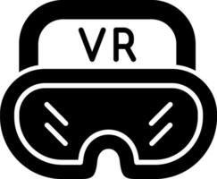 virtuell Brille Vektor Symbol