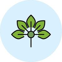 japanisch aralia Vektor Symbol