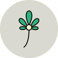 Frieden Lilie Vektor Symbol