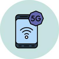 5g-Vektorsymbol vektor