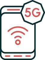 5g-Vektorsymbol vektor