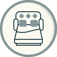 Sofa Bett Vektor Symbol