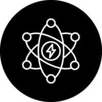 atom- energi vektor ikon