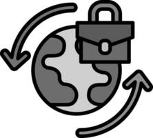 Arbeit Vektor Symbol