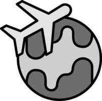 Flugzeug-Vektor-Symbol vektor