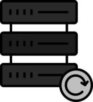 Backup-Vektor-Symbol vektor