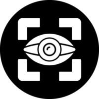 Auge Verfolgung Vektor Symbol