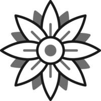 Chrysantheme Vektor Symbol