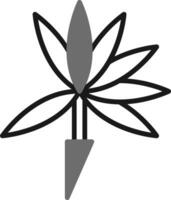 Vogel von Paradies Vektor Symbol