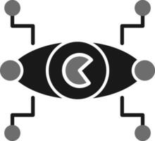 bionisch Auge Vektor Symbol
