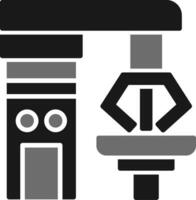 Roboter Chirurgie Vektor Symbol