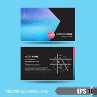 Visitenkarten-Design-Vorlage vektor