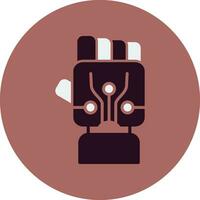 bionisch Hand Vektor Symbol