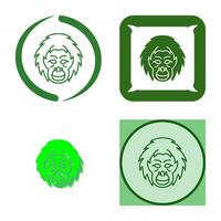 Orang-Utan-Vektorsymbol vektor