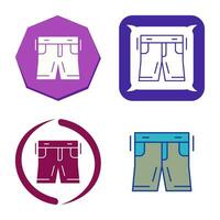 Shorts Vektor-Symbol vektor