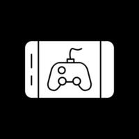 Handy, Mobiltelefon Spiel Vektor Symbol Design