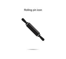 rollen Stift Symbol, Vektor Illustration