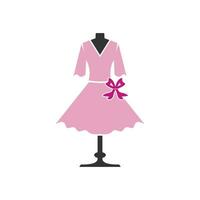 Kleid Mode Symbol Design vektor