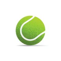 tennis boll realistisk vektor illustration isolerat på vit bakgrund ClipArt
