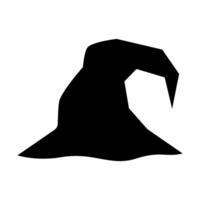 Hexe Hut Symbol Vektor. Halloween Illustration unterzeichnen. Hexe Symbol oder Logo. vektor