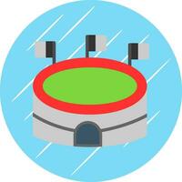 Stadion-Vektor-Icon-Design vektor
