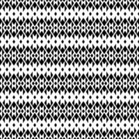 einheimisch amerikanisch traditionell ethnisch Motiv im schwarz und Weiß Farben. nahtlos Streifen Muster mit aztekisch und navajo Stamm. Design Stoff, Textil, Stickerei, drucken, Weberei, Innere, Hintergrund. vektor