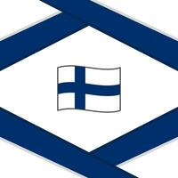 finland flagga abstrakt bakgrund design mall. finland oberoende dag baner social media posta. finland mall vektor
