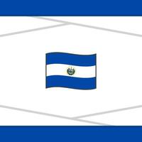el Salvador Flagge abstrakt Hintergrund Design Vorlage. el Salvador Unabhängigkeit Tag Banner Sozial Medien Post. el Salvador Vektor