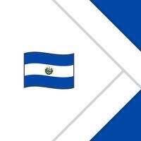 el Salvador Flagge abstrakt Hintergrund Design Vorlage. el Salvador Unabhängigkeit Tag Banner Sozial Medien Post. el Salvador Karikatur vektor