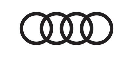 audi logotyp, bilar, Tyskland vektor