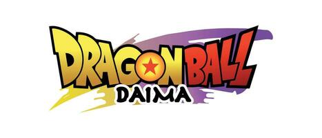 Drachen Ball daima Logo vektor