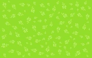 Weiß Blumen- Muster auf ein Grün Hintergrund vektor