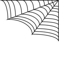 hörn Spindel webb vektor illustration bild
