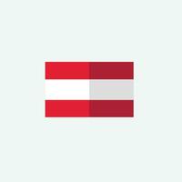 Österrike flaggikon vektor