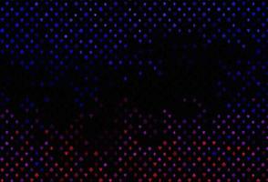 mörkrosa, blå vektorlayout med inslag av kort. vektor