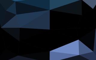 mörkblå vektor abstrakt mosaik bakgrund.