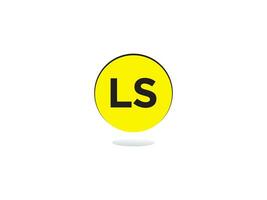 modern ls Logo Brief Vektor Bild Design zum Sie