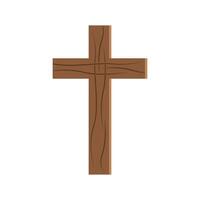 symbol av kristen korsa vektor