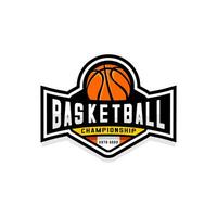 vektor logotyp för basketboll sporter klubb