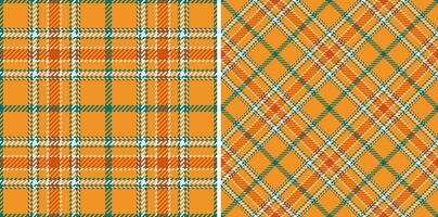 sömlös textur textil- av kolla upp bakgrund tyg med en mönster tartan pläd vektor. vektor