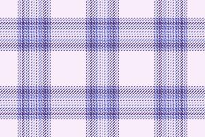 Hintergrund prüfen Textil- von Textur Plaid nahtlos mit ein Tartan Stoff Vektor Muster.