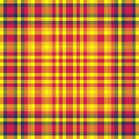 Vektor Hintergrund Textur von Tartan Muster nahtlos mit ein prüfen Stoff Plaid Textil.